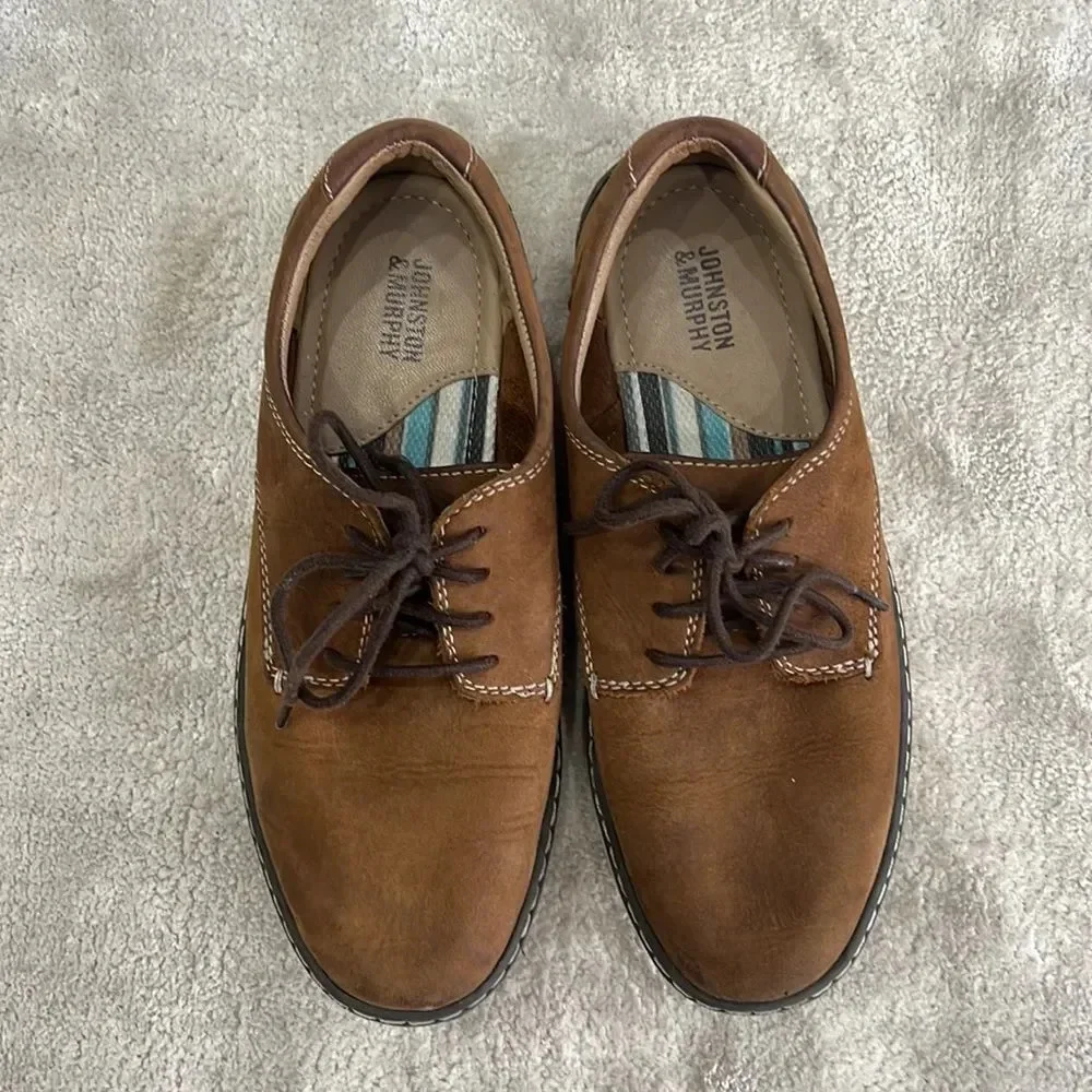 JOHNSTON & MURPHY Big Kid McGuffey Plain Toe